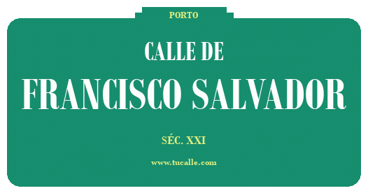 cartel_de_calle-de-Francisco Salvador_en_oporto